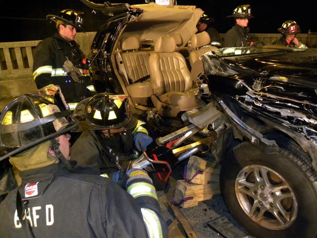 Extrication training BHFD